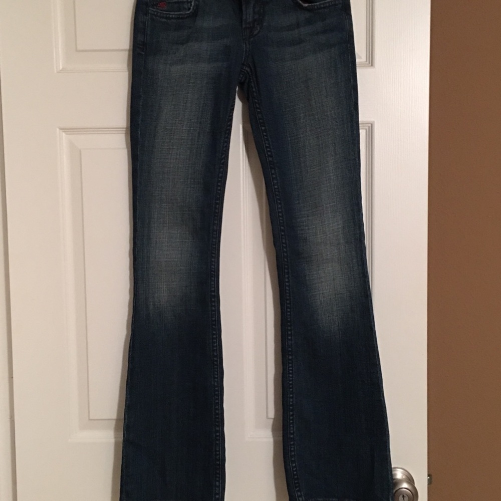 Miss Me Straight leg style “Red” jeans